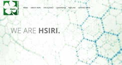 Desktop Screenshot of hsiritherapeutics.com